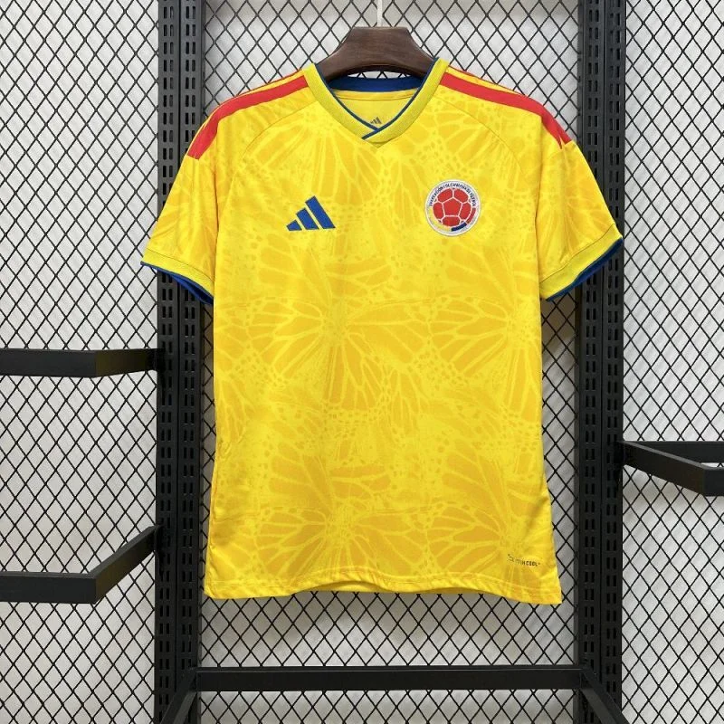 World Cup 2026 Colombia Team Home Football Jersey