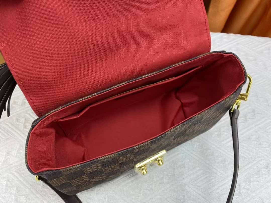 Louis Vuitton Damier Ebene Croisette 25Cm N53000