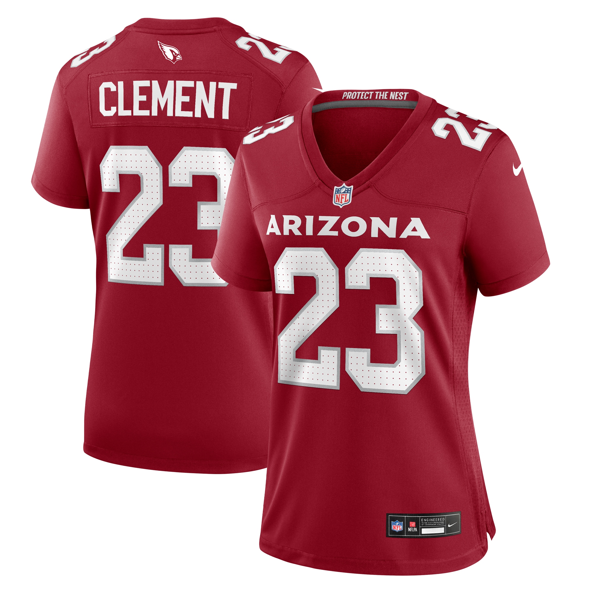 Corey Clement Arizona Cardinals Nike Women's Team Game Jersey -  Cardinal