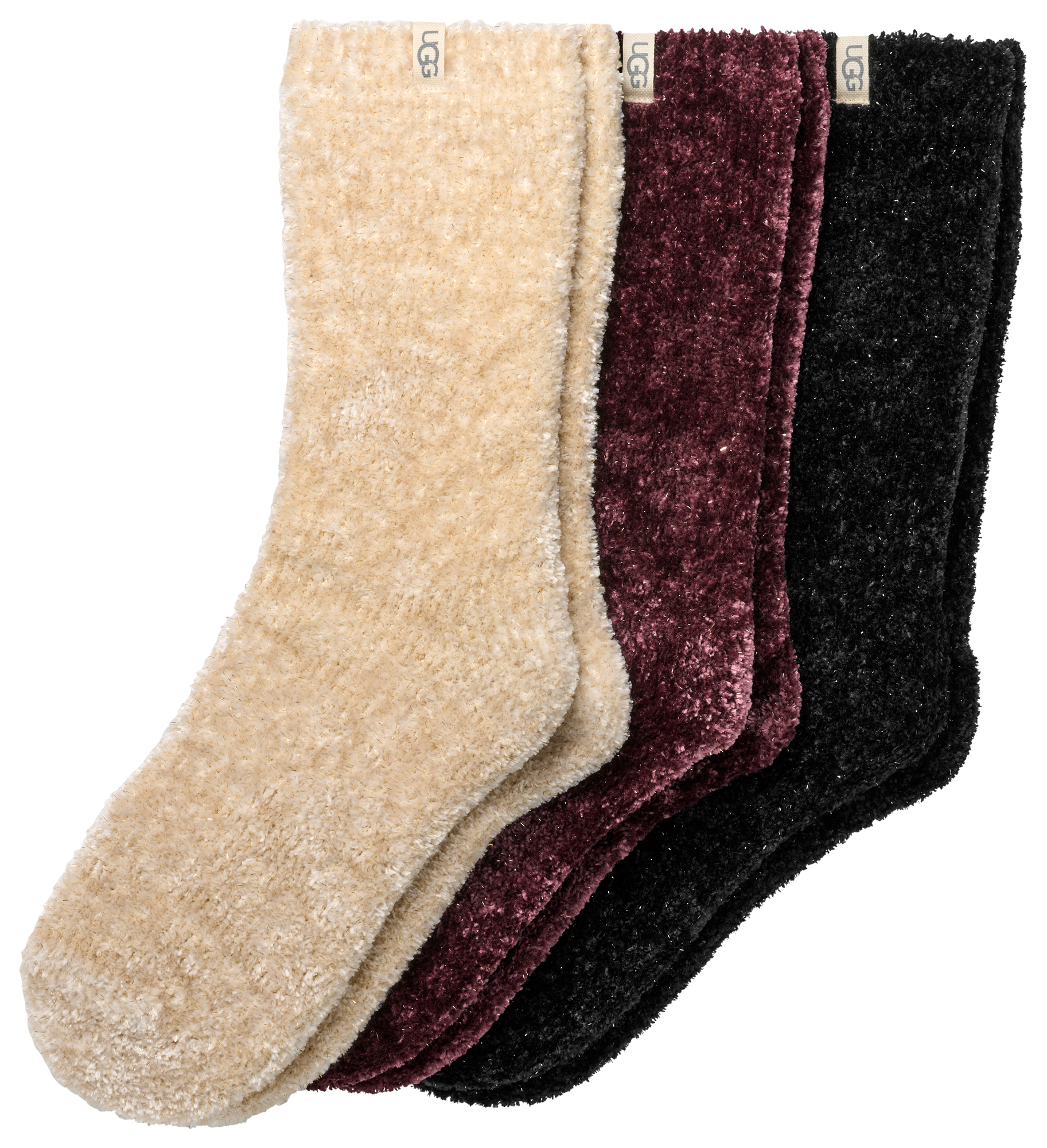 UGG Leda Sparkle 3 Pack Socks