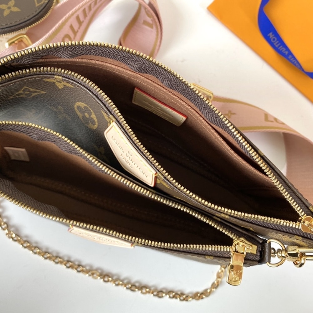 Louis Vuitton Multi Pochette Accessoires Monogram Canvas Rose Clair 24cm M44840