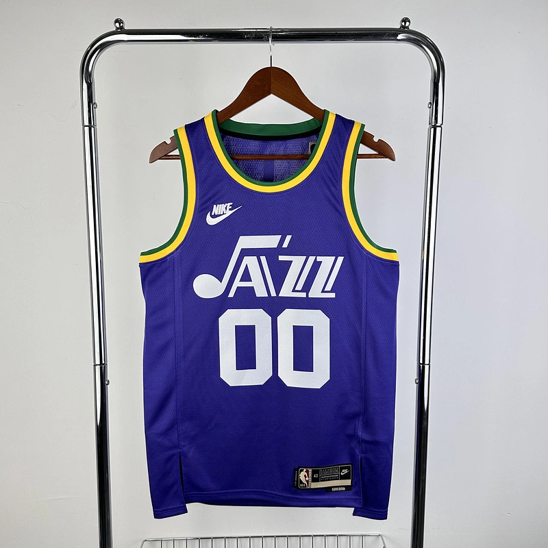 2024 NBA Utah Jazz 00 CLARKSON Basketball Jersey