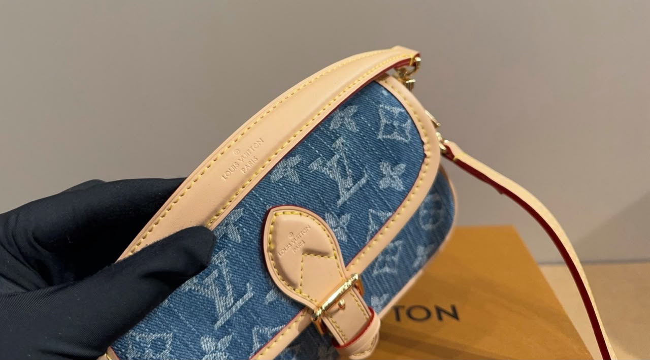 Louis Vuitton Diane Nano Bag Blue Denim 19cm M27700