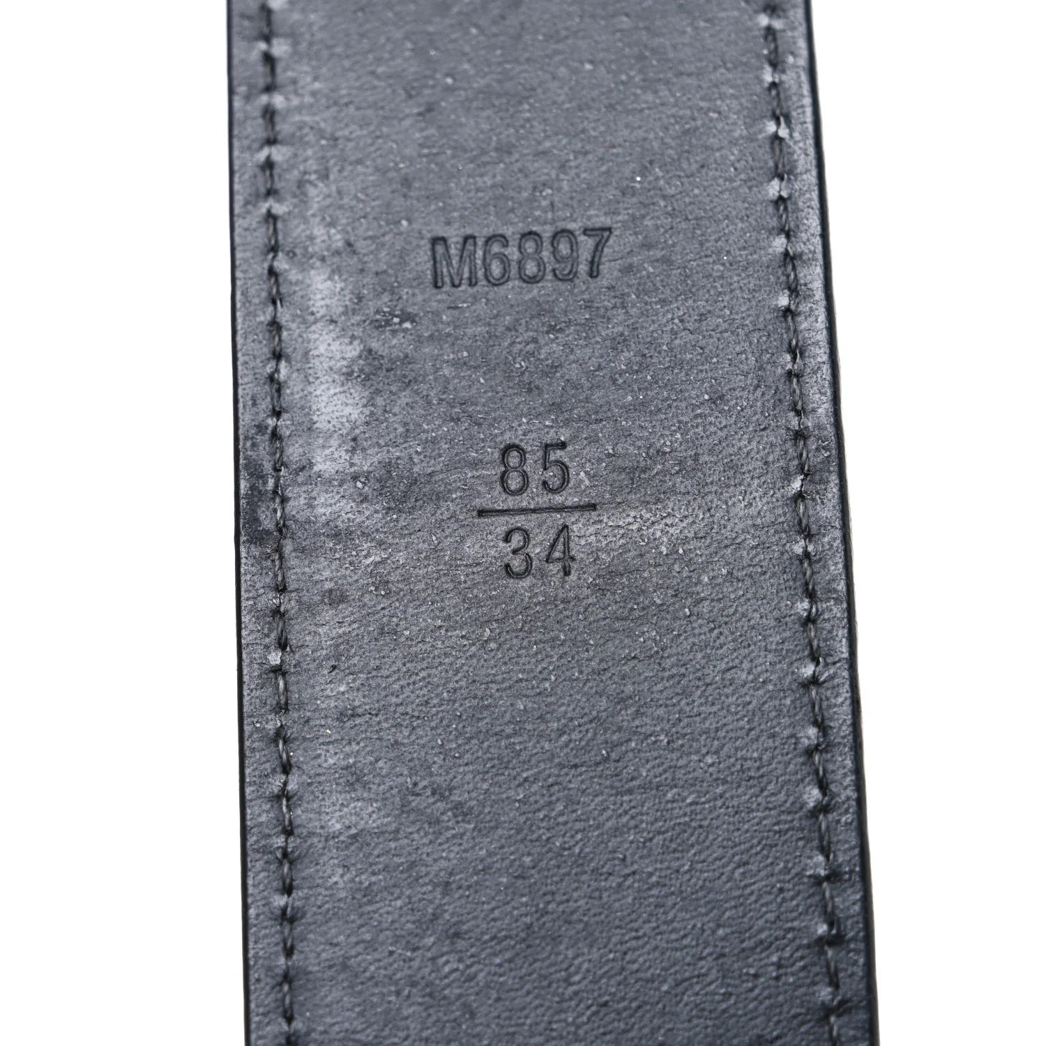 Taiga 35mm LV Initiales Belt 85 34 Ardoise
