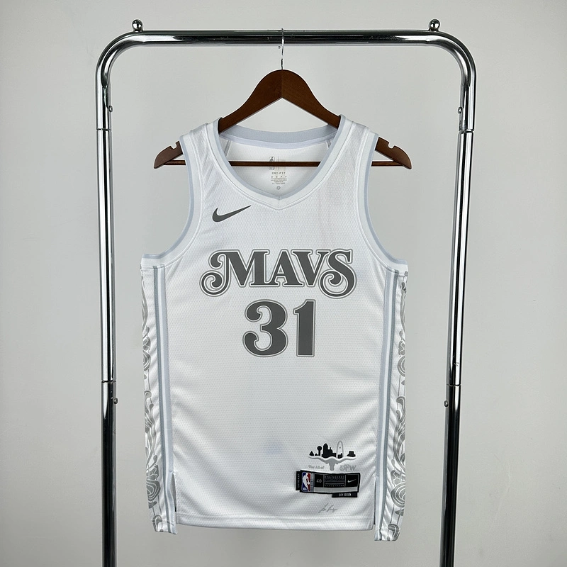 2025 NBA Dallas Mavericks 31 THOMPSON Basketball Jersey