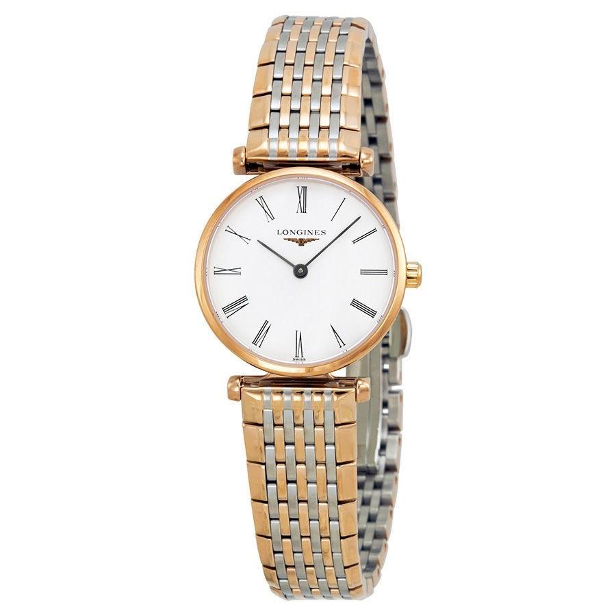 Longines Women's L42091917 La Grande Classique Rose-Tone Stainless Steel Watch