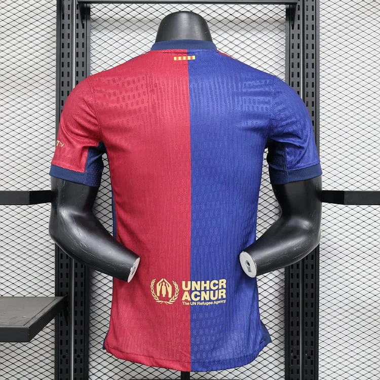 2024-25 Barcelona home player version Football jersey
