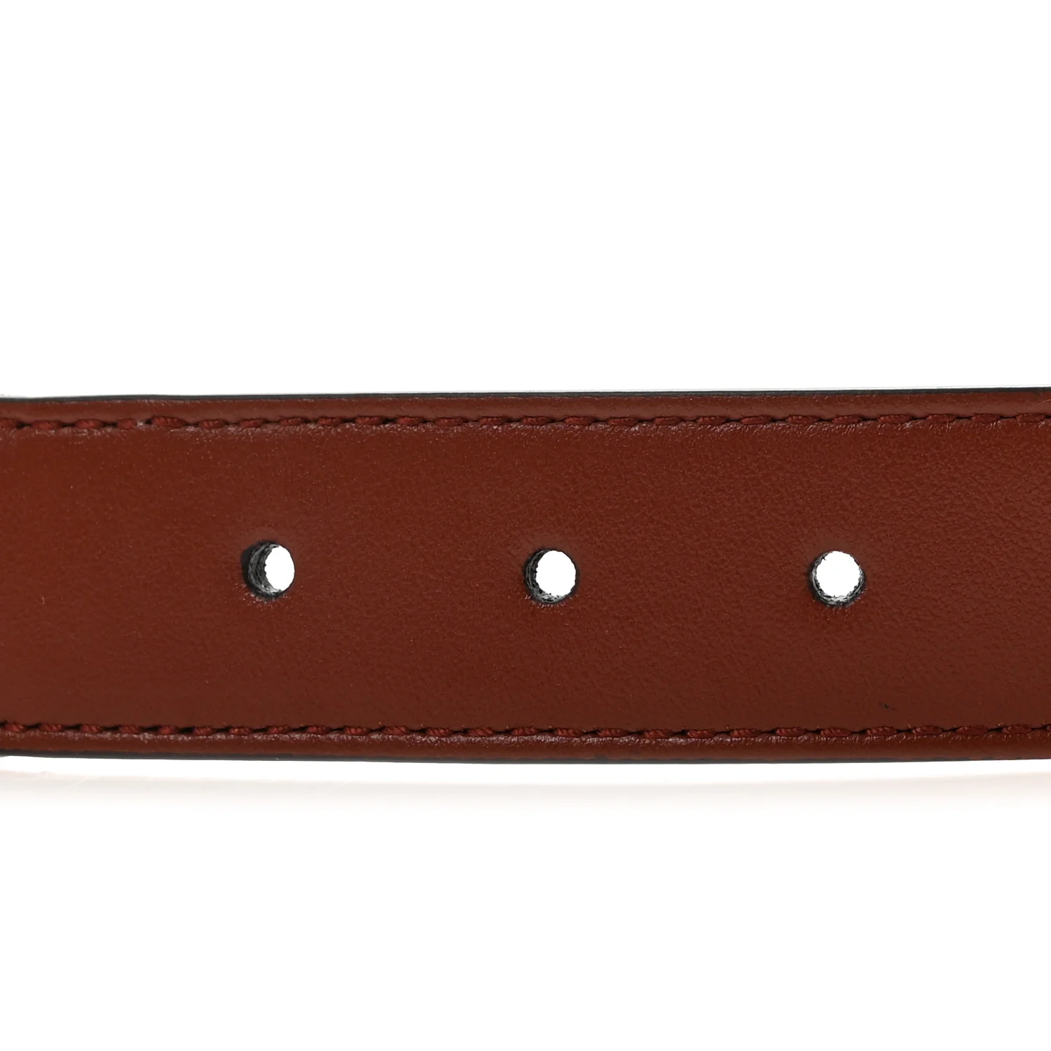 Calfskin Nylon Double G Web Kids Belt L Red