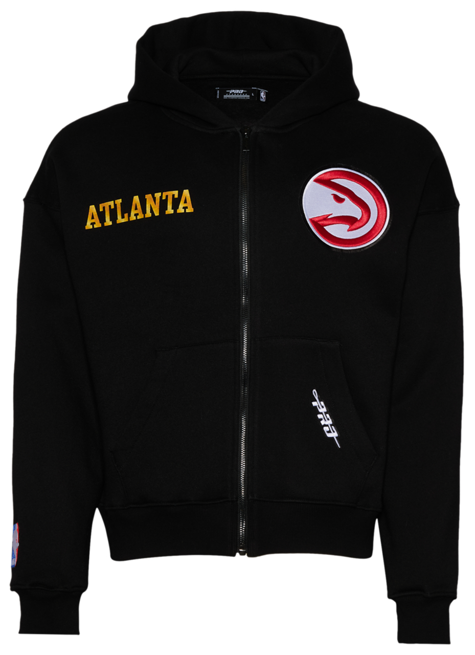 Pro Standard Hawks Gold Hoops Pro Full-Zip Hoodie