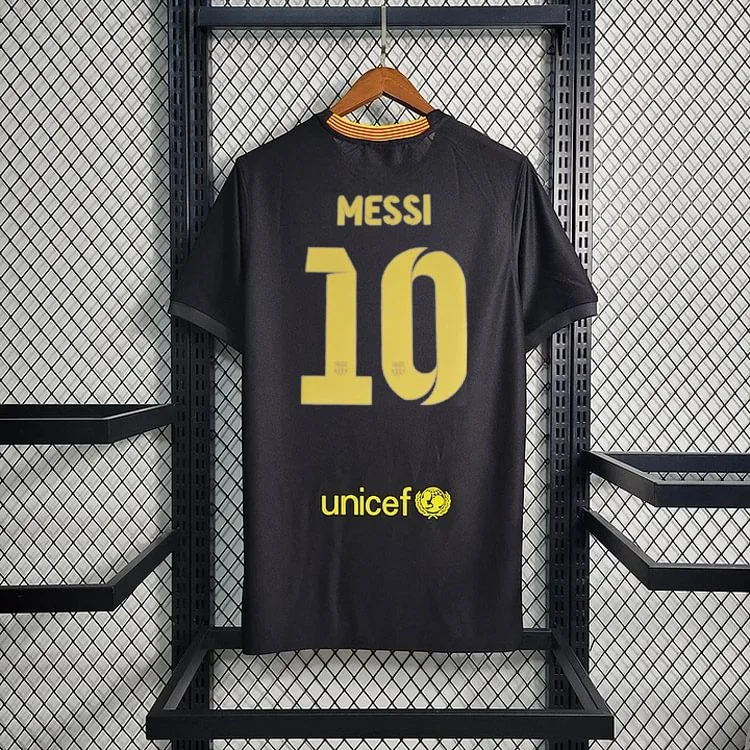 Retro 2013-14 Barcelona Third away MESSI PIQUE XAVI A.INISTA PUYOL Football jersey retro