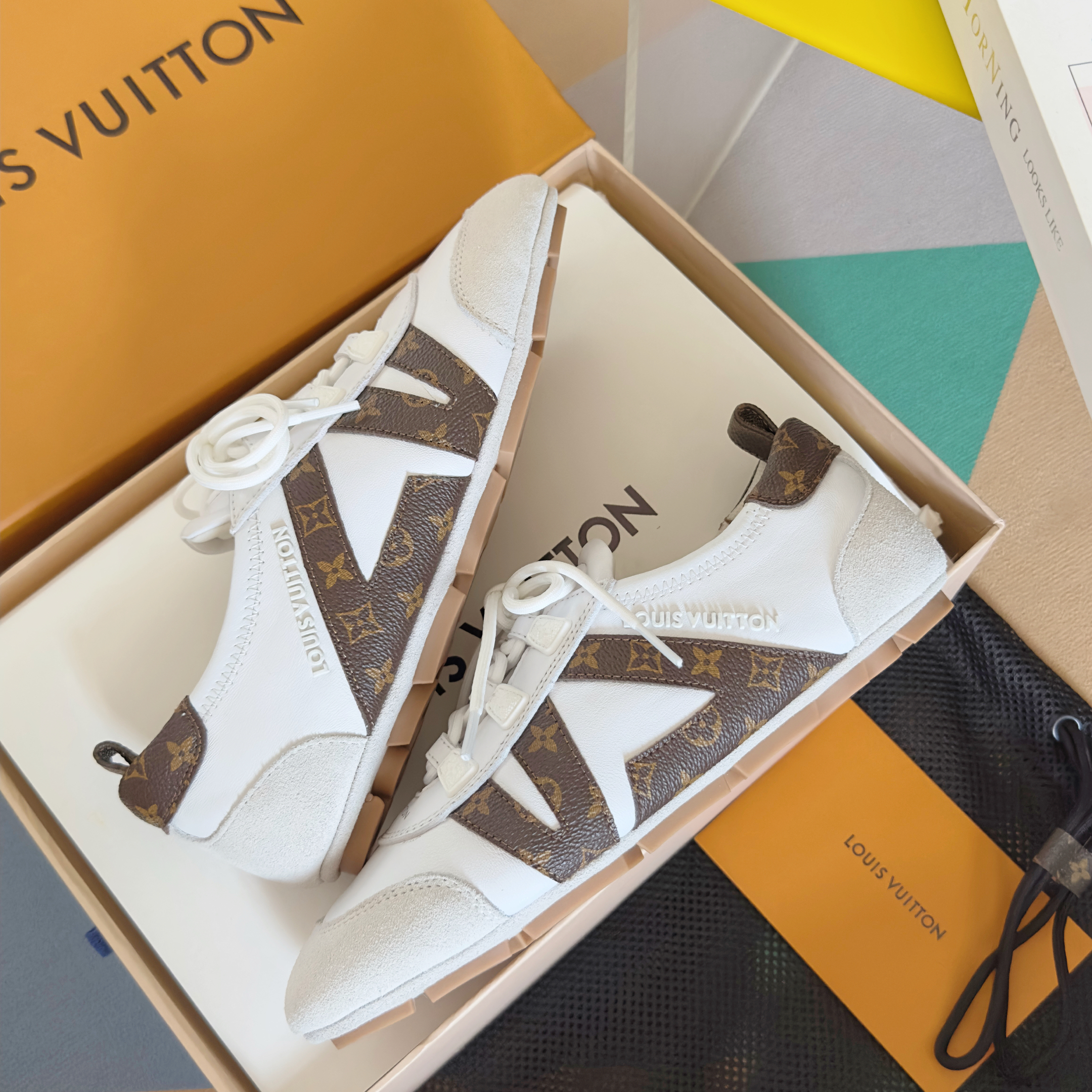 Louis Vuitton Sneakerina Monogram White – Women’s Ballet-Inspired Slim Sneakers