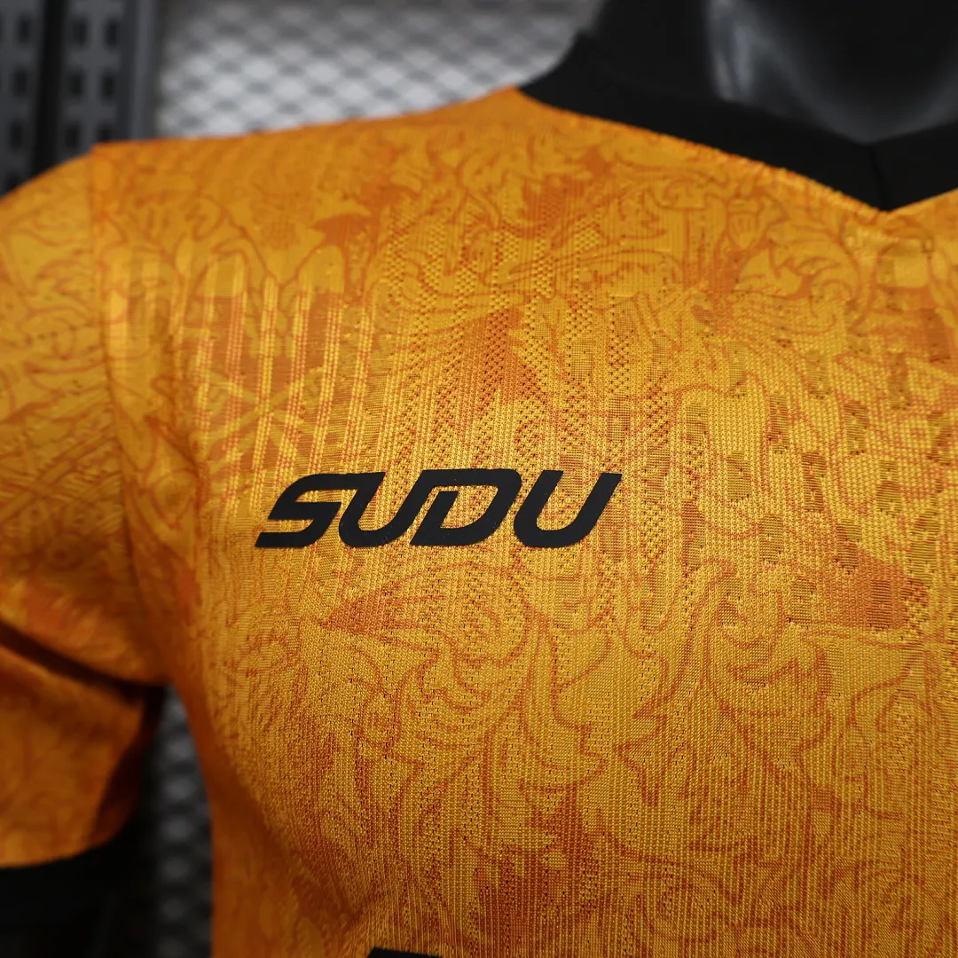 2026/27 Premier League Wolves Team Home Football Jersey Player Version - JerseyFun