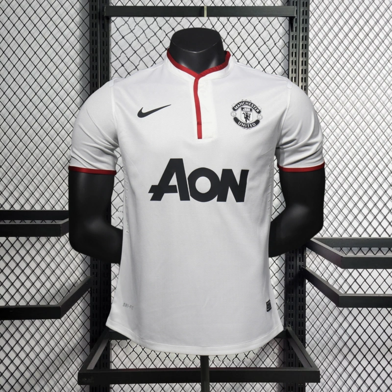 Retro Player 2013-14 Manchester United away Football jersey retro