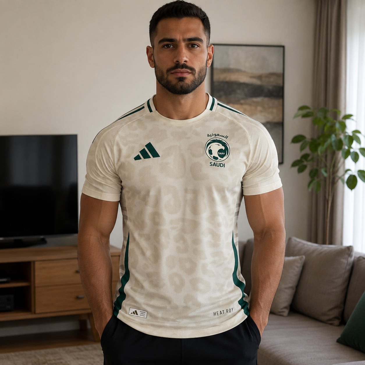 World Cup 2026 Saudi Arabia Team Away Football Jersey Player Version - JerseyFun