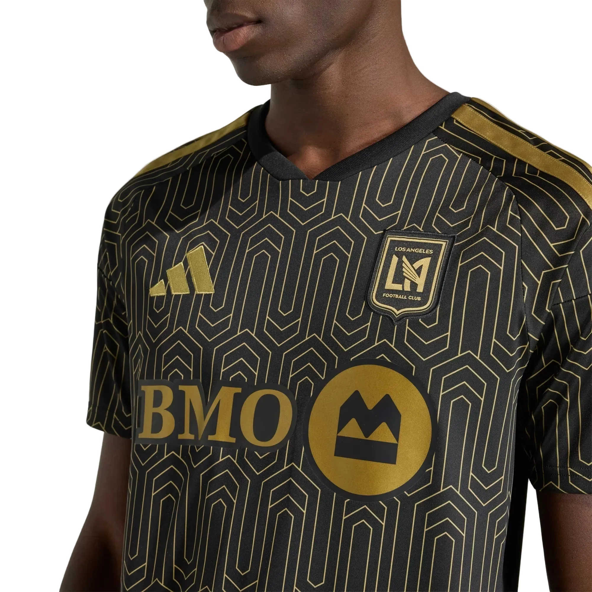 adidas Men's Son Heung-Min LAFC Stadium Home Jersey 26/27 (Black/Gold)