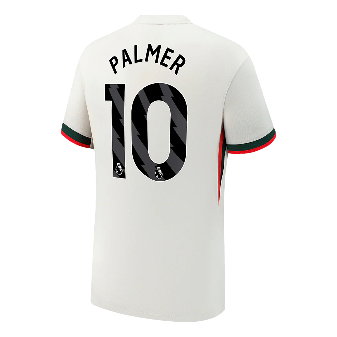 PALMER #10 Chelsea Away Soccer Jersey 2025/26 White