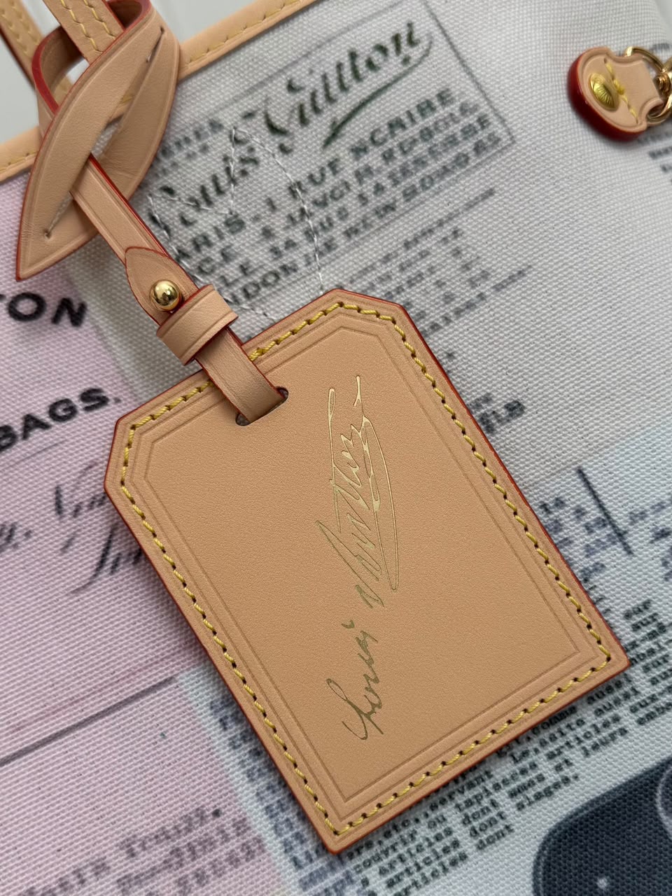 Louis Vuitton Neverfull Inside Out MM Bag Monogram Anniversary 47cm M28376