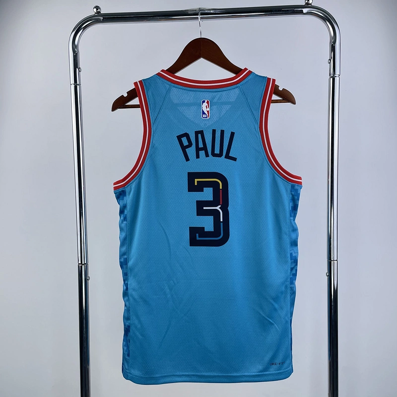 2023 NBA Phoenix Suns 3 PAUL Basketball Jersey