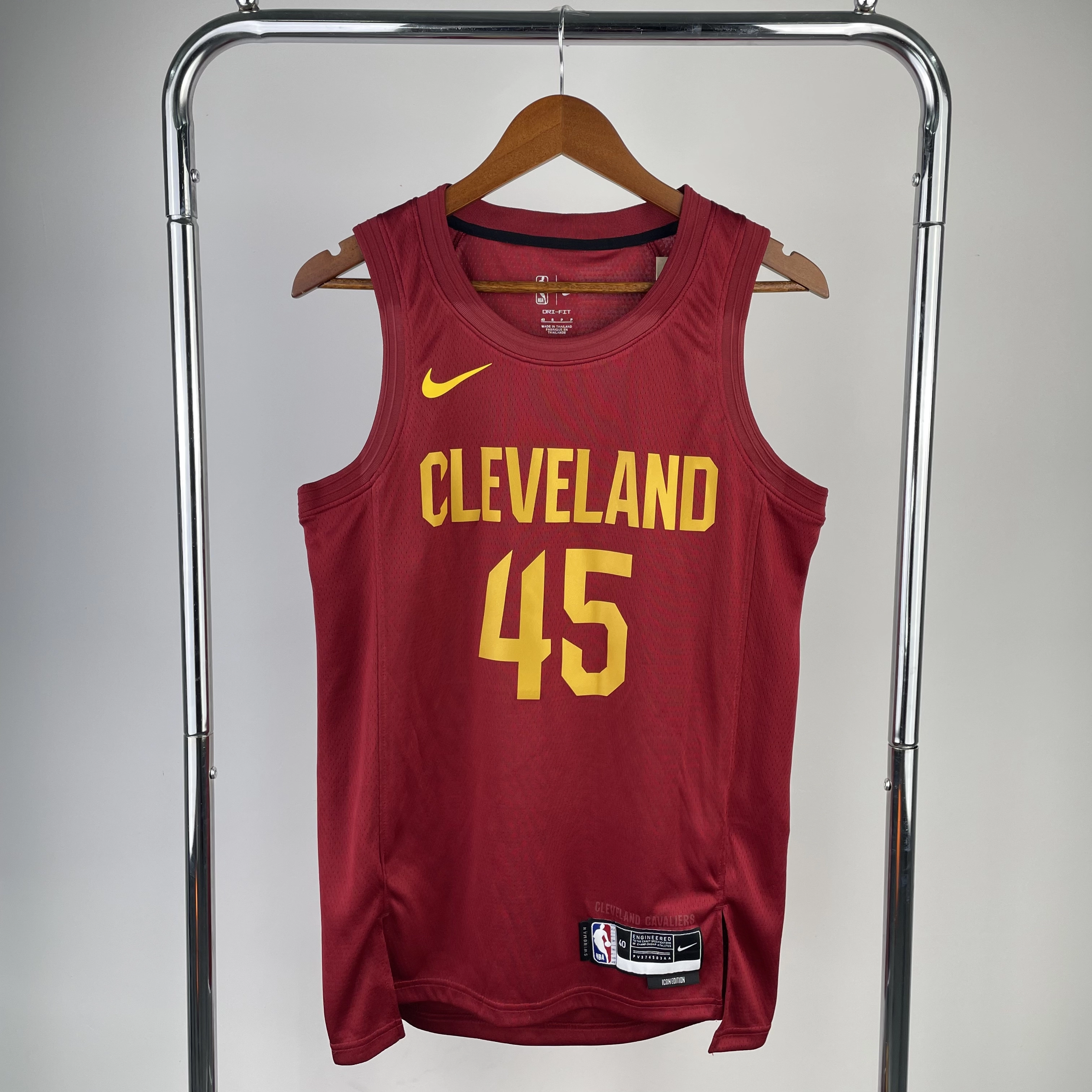 2023 NBA Cleveland Cavaliers (45 MITCHELL) Basketball Jersey