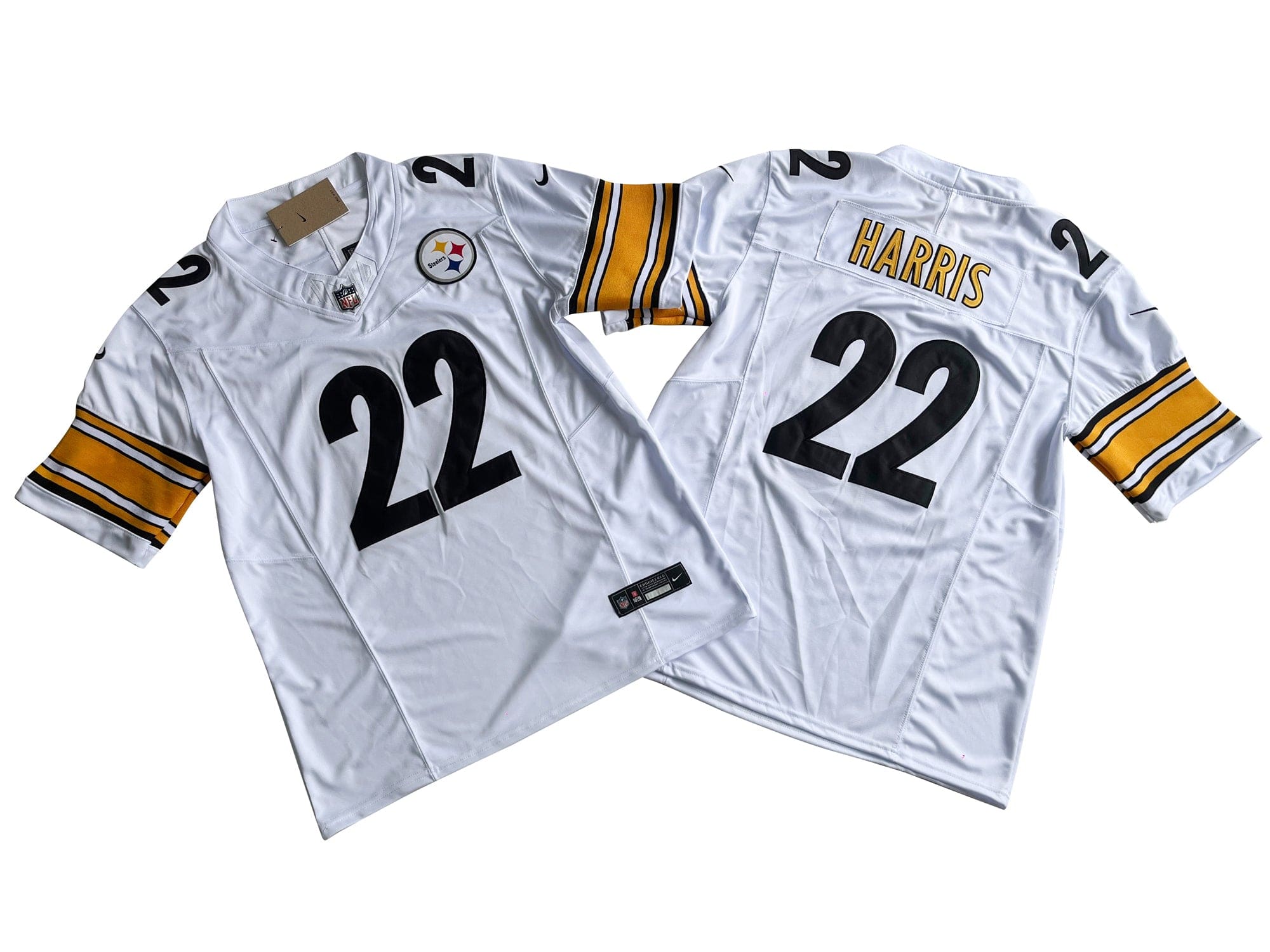 Pittsburgh Steelers 22# Najee Harris Nike Vapor F.U.S.E. Limited Jersey