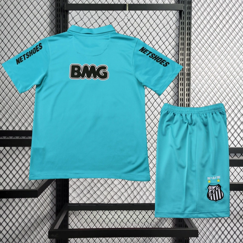 Retro KIDS 2012-13 KIDS Santos 2nd away Football jersey retro