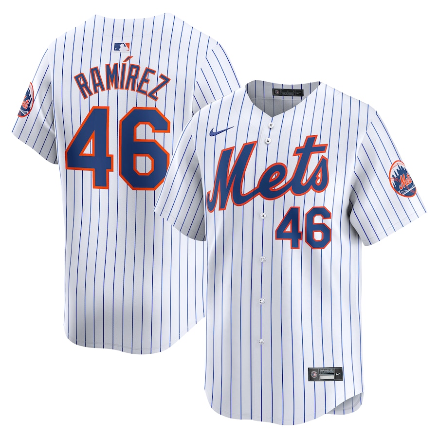 Yohan Ramirez New York Mets Home Limited Player Jersey  White