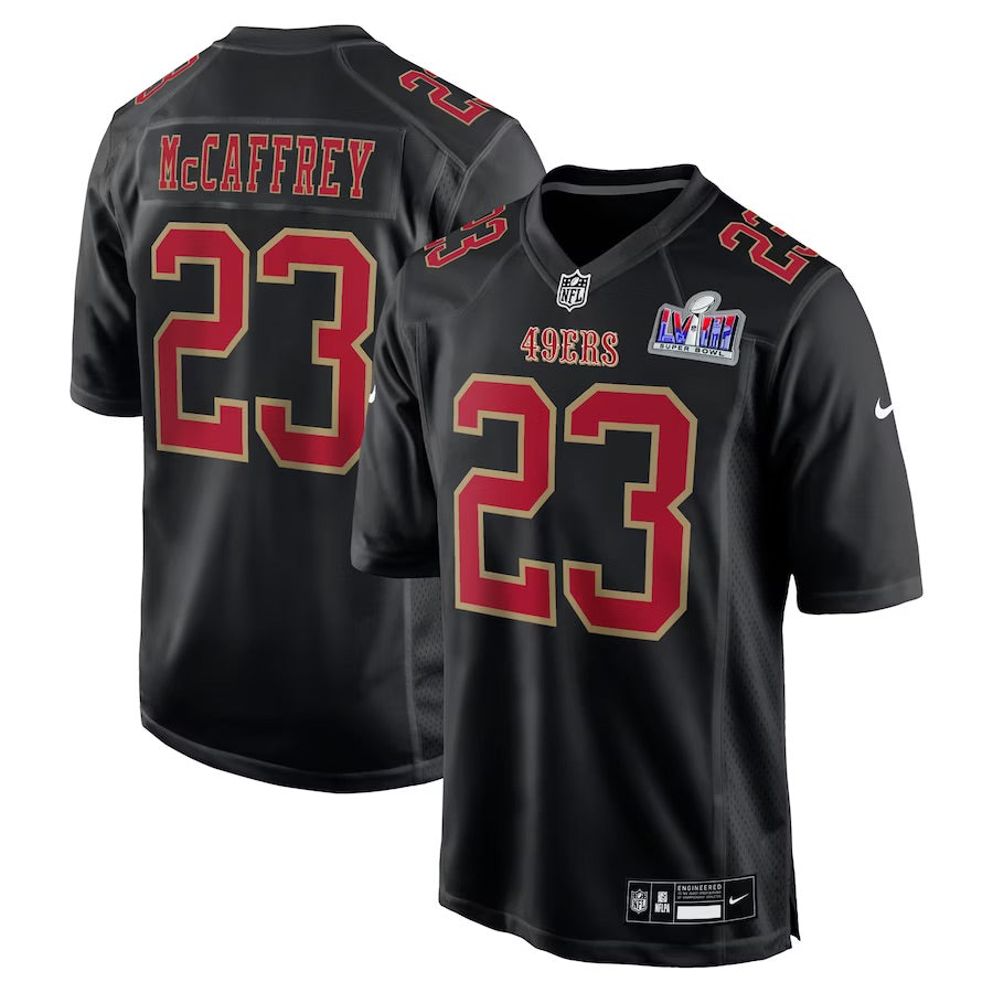 Christian McCaffrey San Francisco 49ers Super Bowl 2024 Limited Edition Jersey