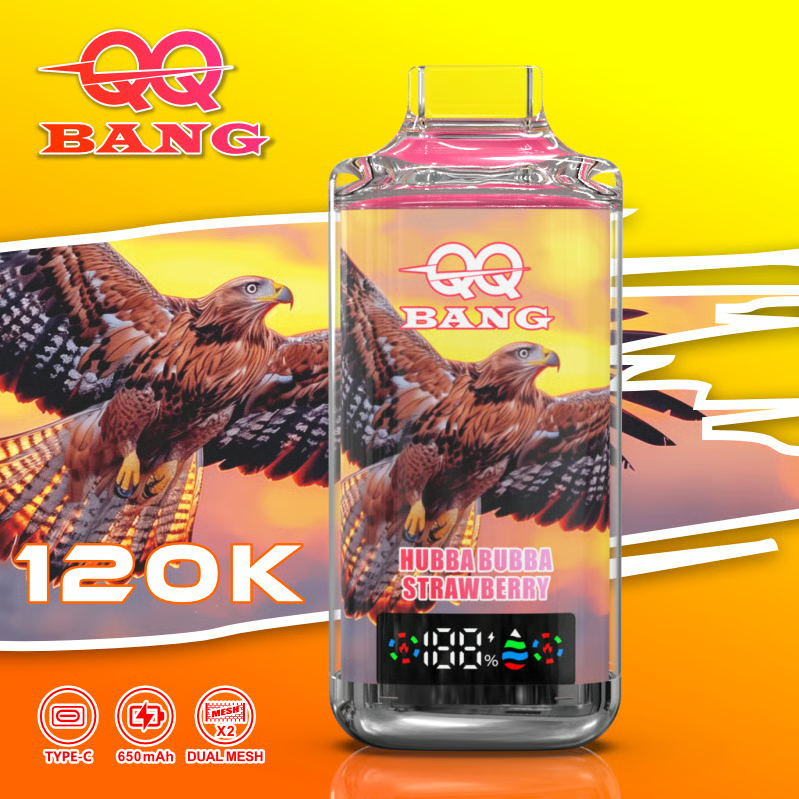 QQ BANG 120K Puffs Prefilled Hookah Vape |  Rechargeable