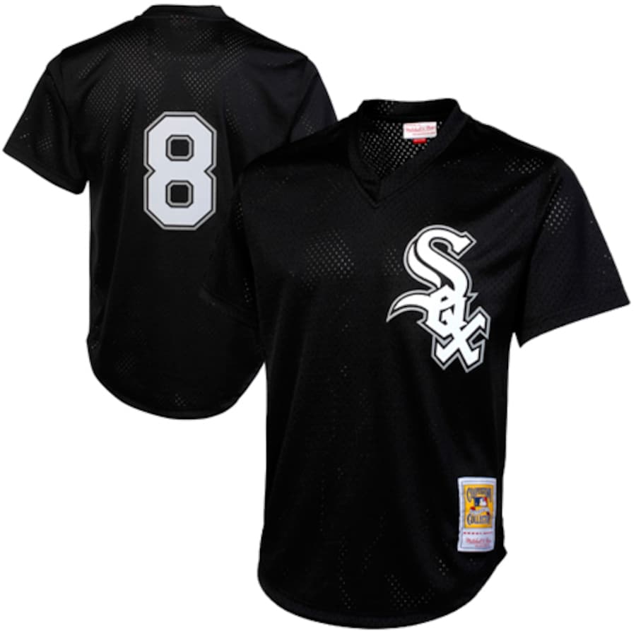 Bo Jackson Chicago White Sox Mitchell&Ness 1993 Cooperstown Collection Batting Practice Jersey Black