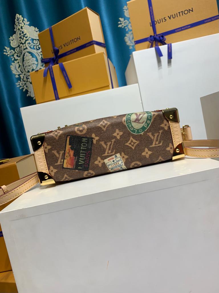 Louis Vuitton MM Monogram Side Trunk