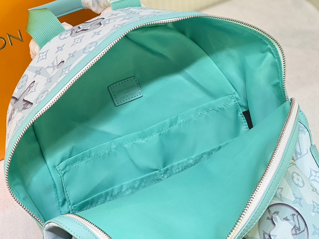 Louis Vuitton Discovery Backpack Crystal Blue 38Cm M22519