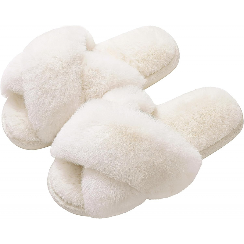 Women's Fuzzy Slippers