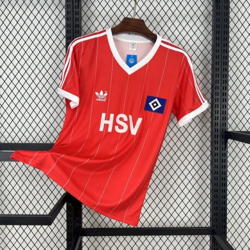 Retro 1983-84 Hamburger SV Away Football jersey Retro