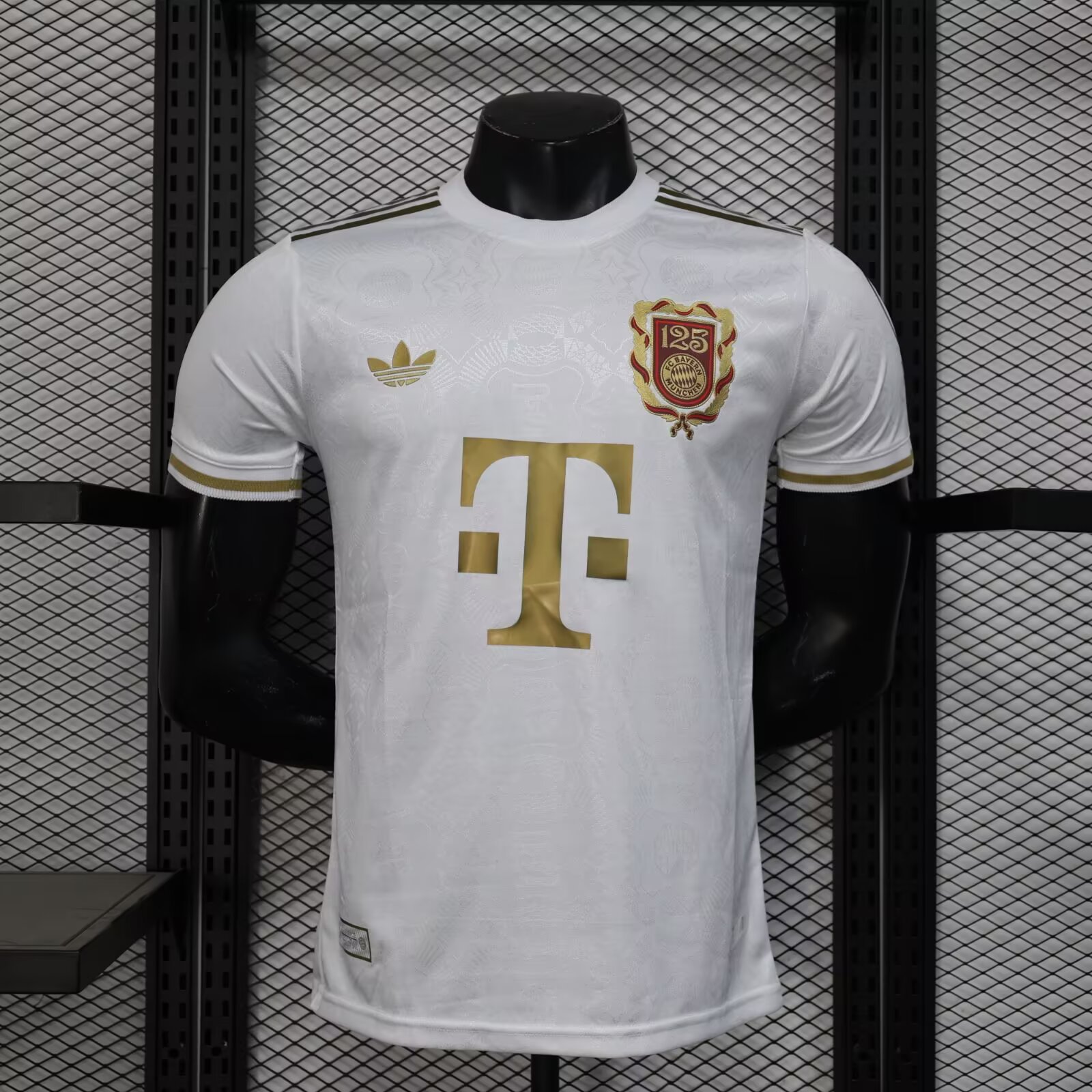 2025/2026 Player Version Bayern Munich 125th Anniversary White Football Shirt 1:1 Thai Quality