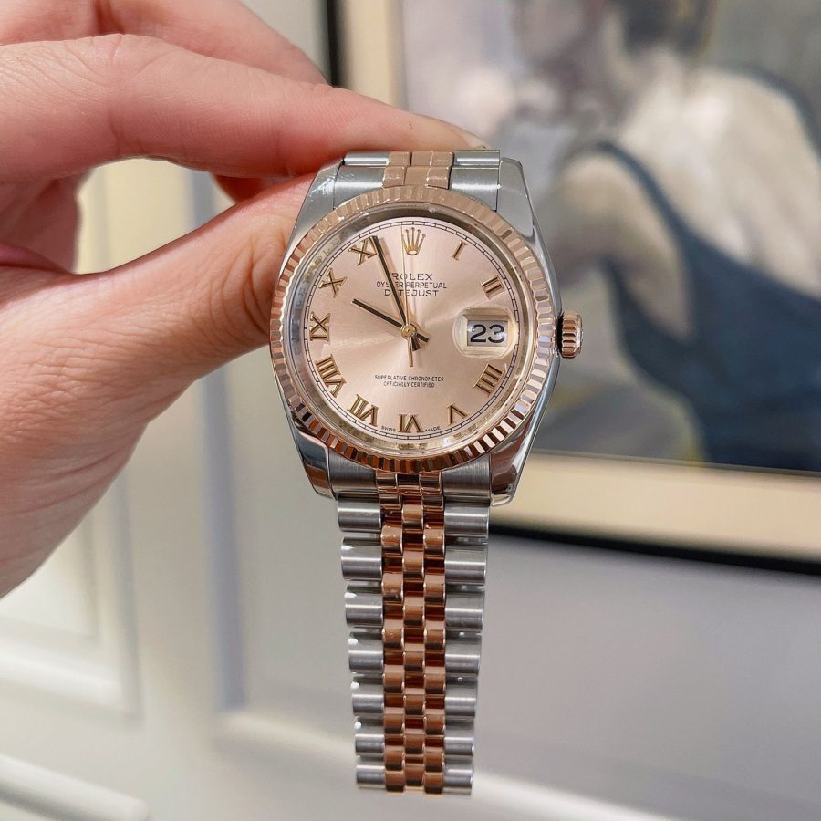 [Superclone] Rolex Datejust 36mm Rosé – Colour Dial Jubilee 126231