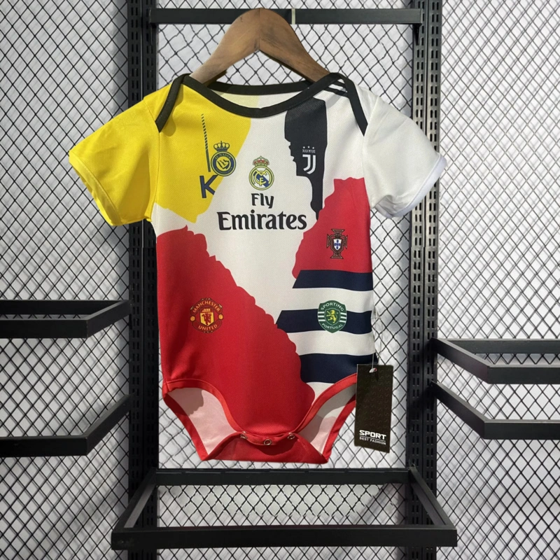 Baby Cristiano Ronaldo Commemorative Edition Portugal Manchester United Real Madrid Juventus Sporting al nassr Football jersey