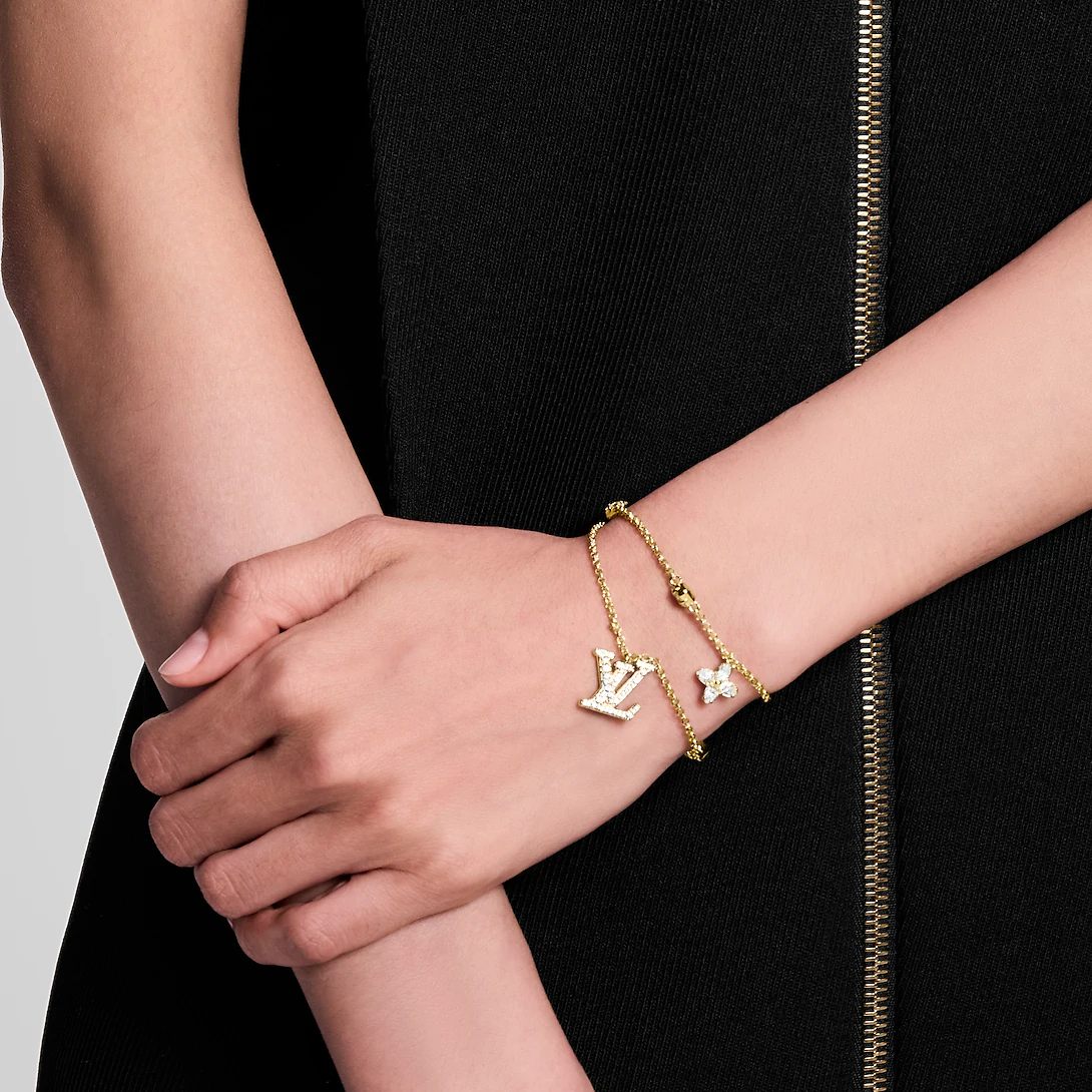 LOUIS VUITTON Lady LV Bracelet M1582A