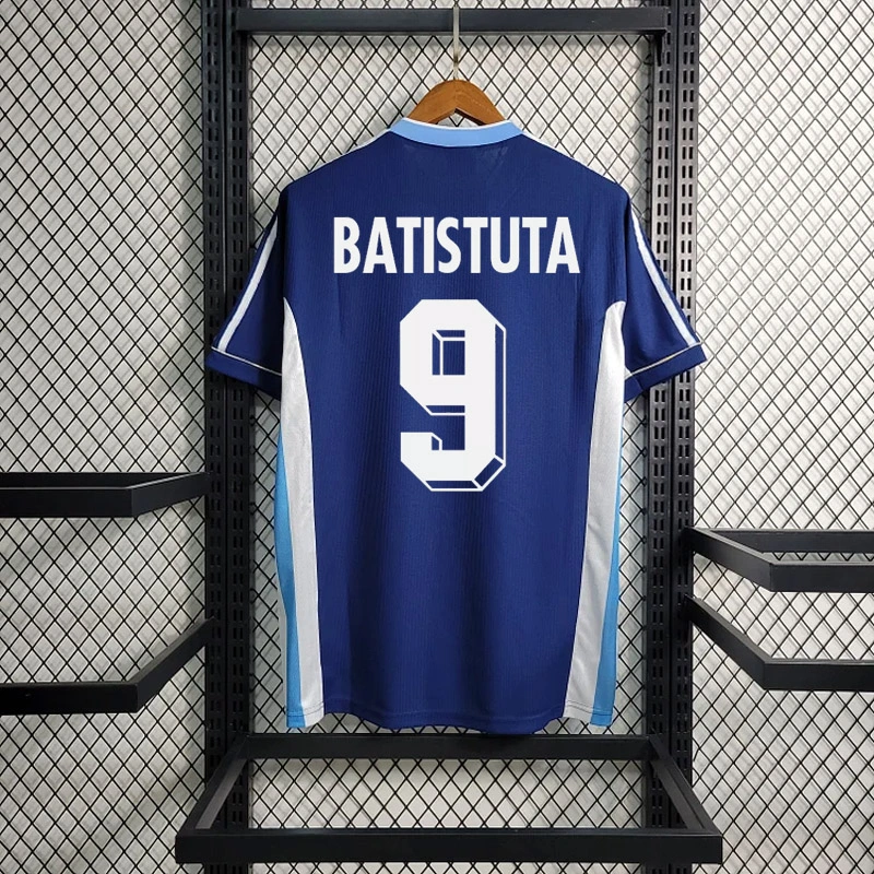 Retro 1998 Argentina away Football jersey retro
