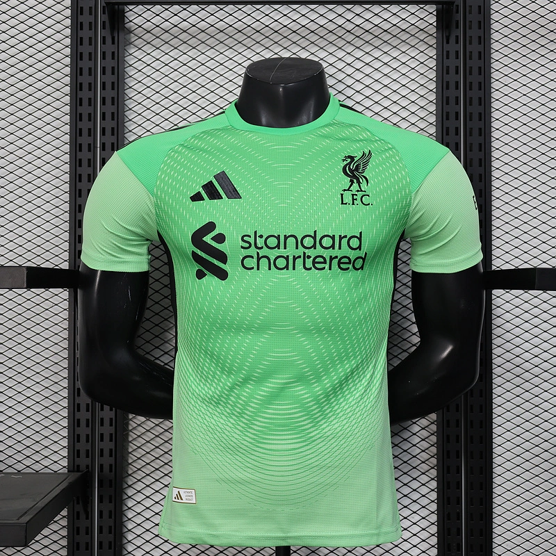 Player 2025-26 Liverpool Goalkeeper Football jersey