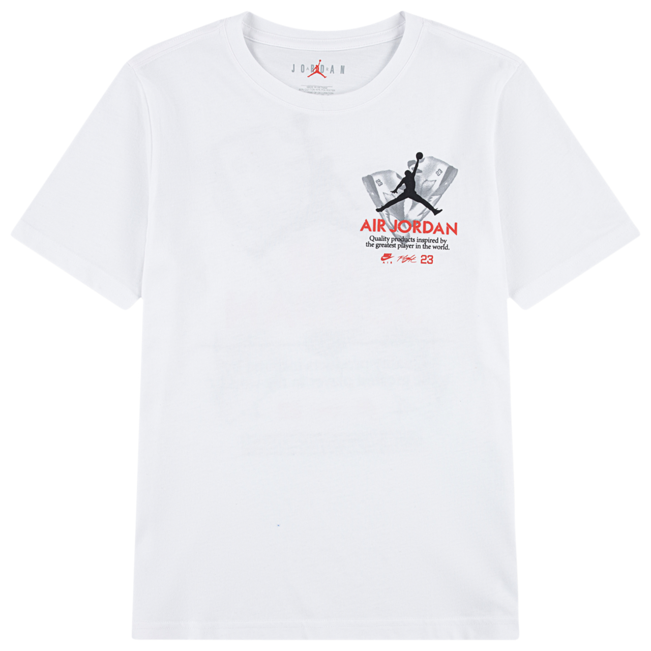 Jordan AJ5 Fire Red Tour Short Sleeve T-Shirt