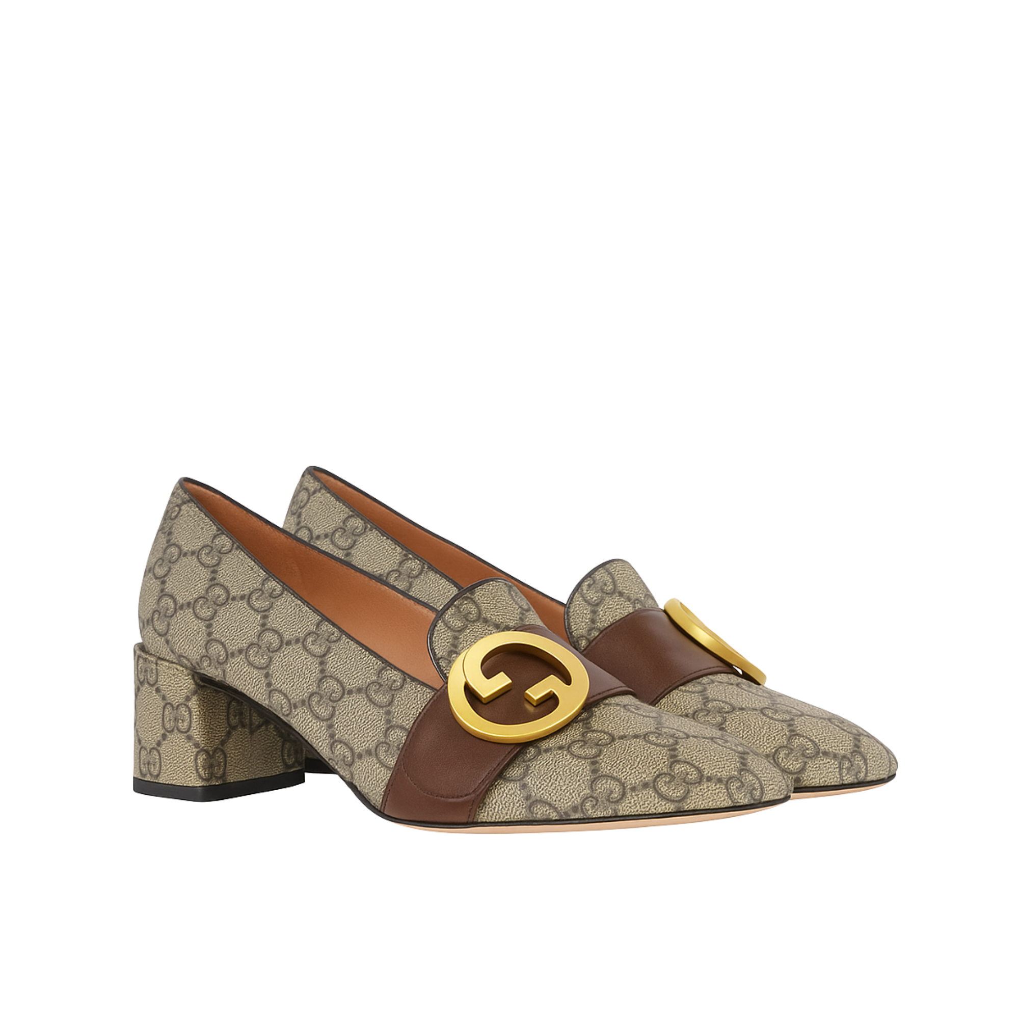 Gucci Women’S Blondie Pump Beige ?701711 9I650 9769