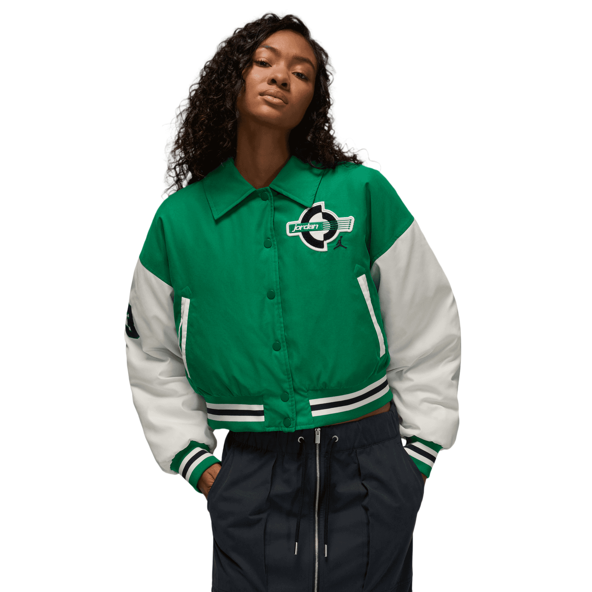 Jordan Brooklyn Varsity Filled Jacket