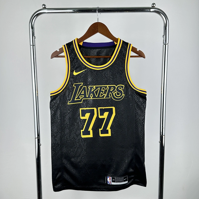 2023 NBA Lakers 77 DONCIC Basketball Jersey