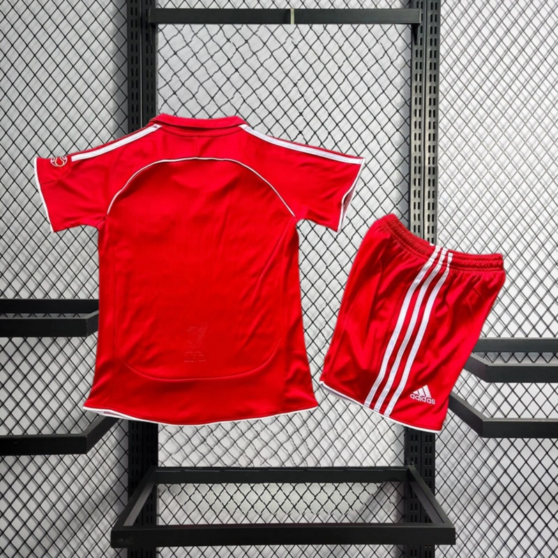 Retro KIDS 2006-07 KIDS Liverpool Home Football jersey retro