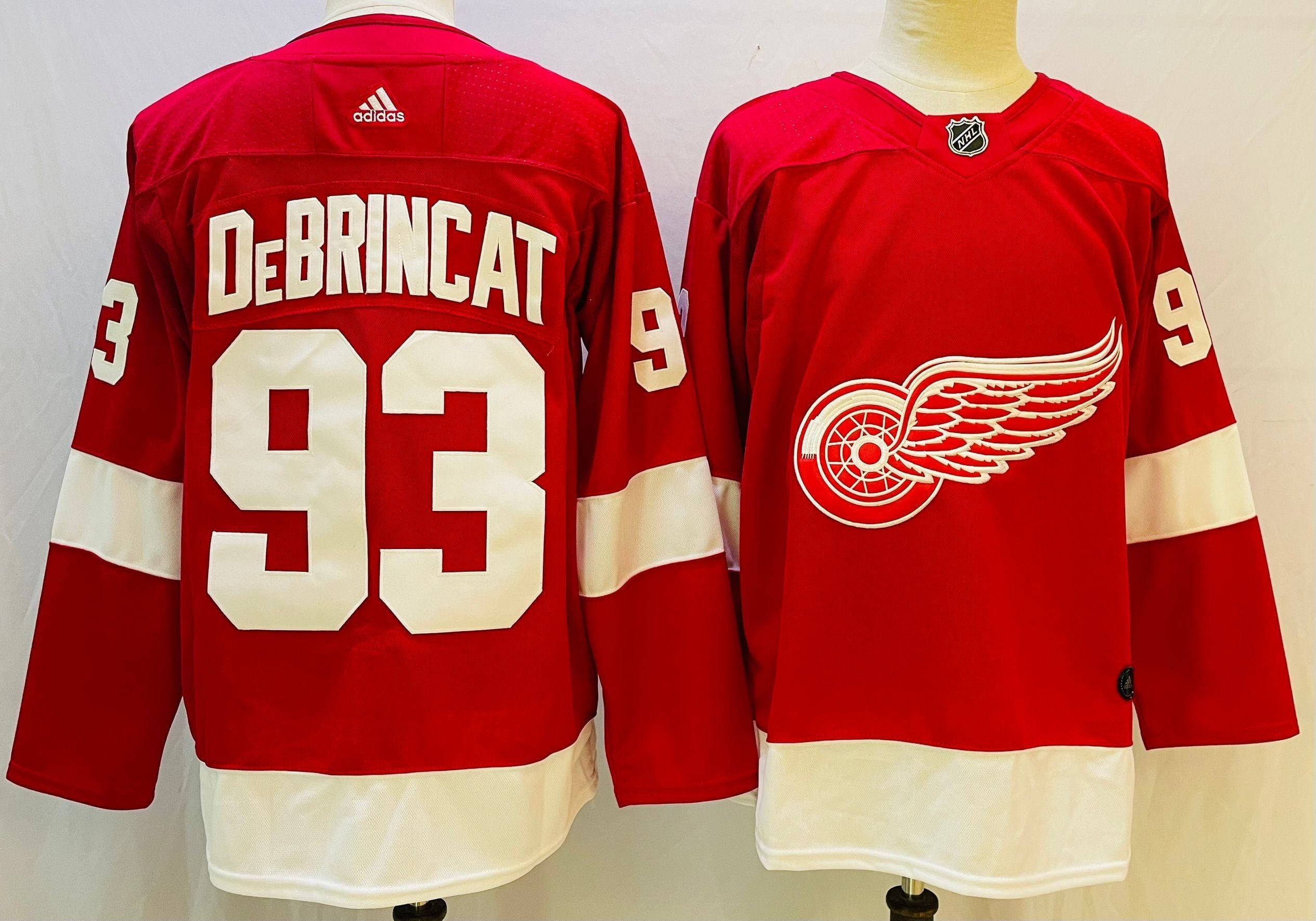 NHL Detroit Red Wings  DEBRINCAT # 93 Jersey