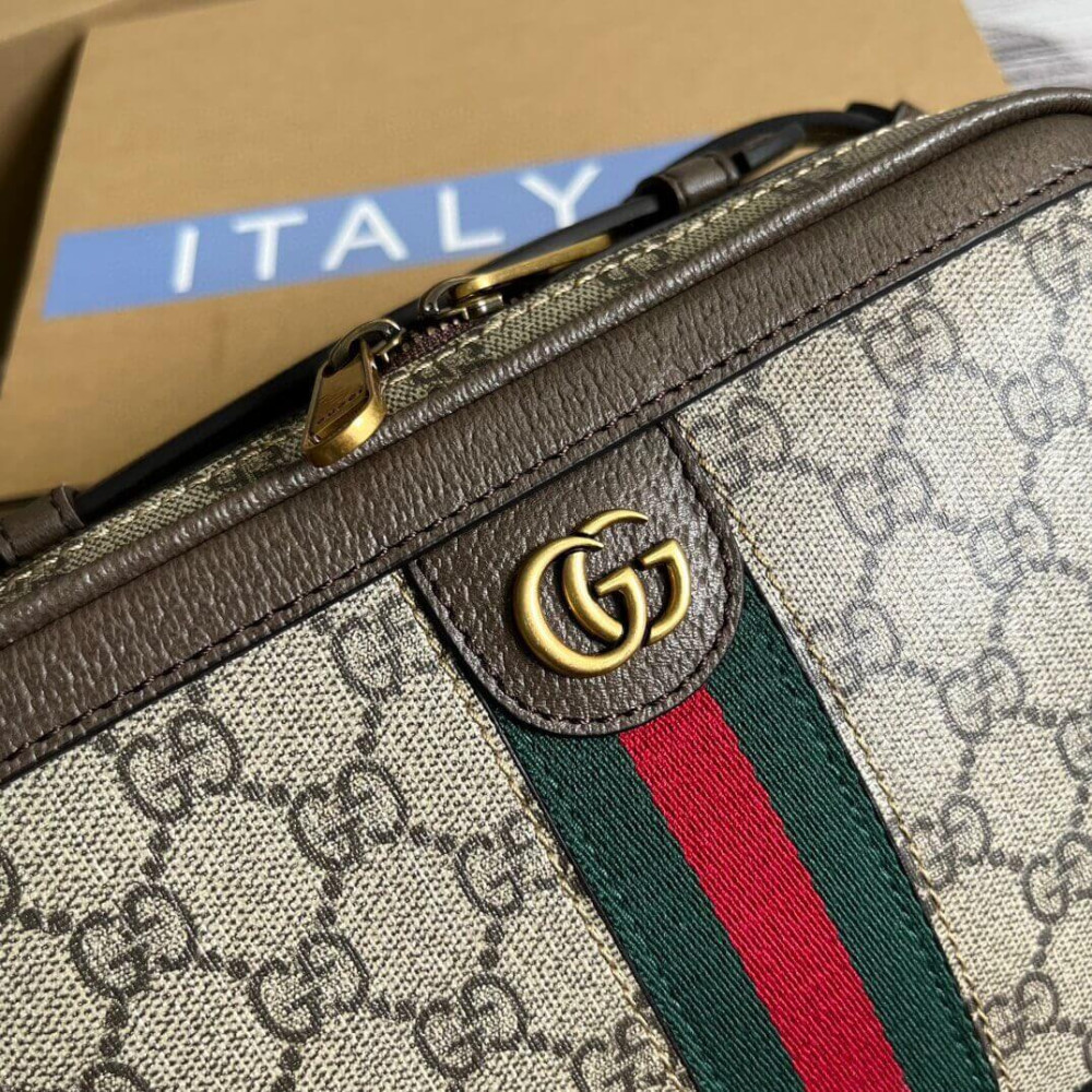 Gucci Ophidia Small Shoulder Bag With Web