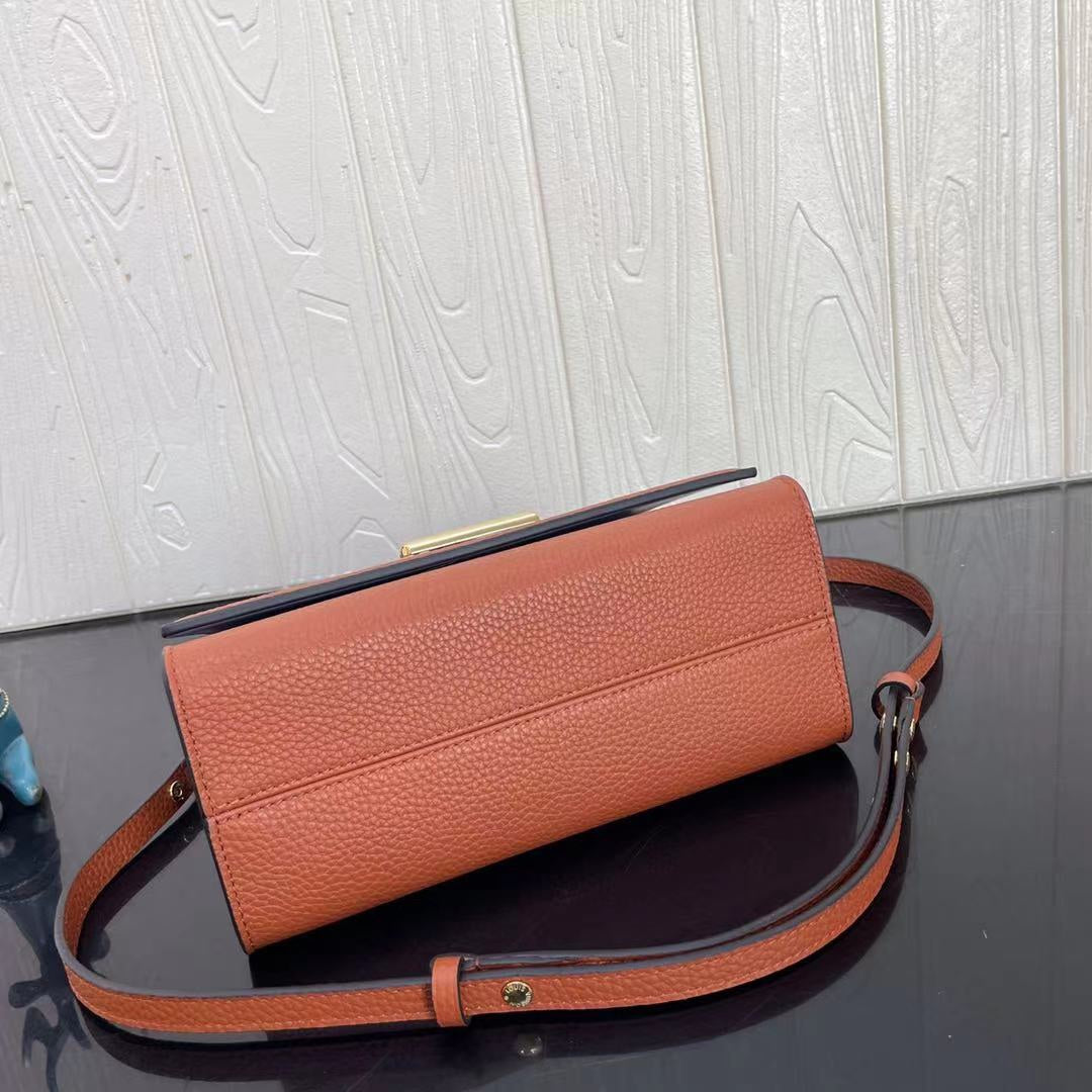 Louis Vuitton Twist One Handle Pm 25Cm Brown