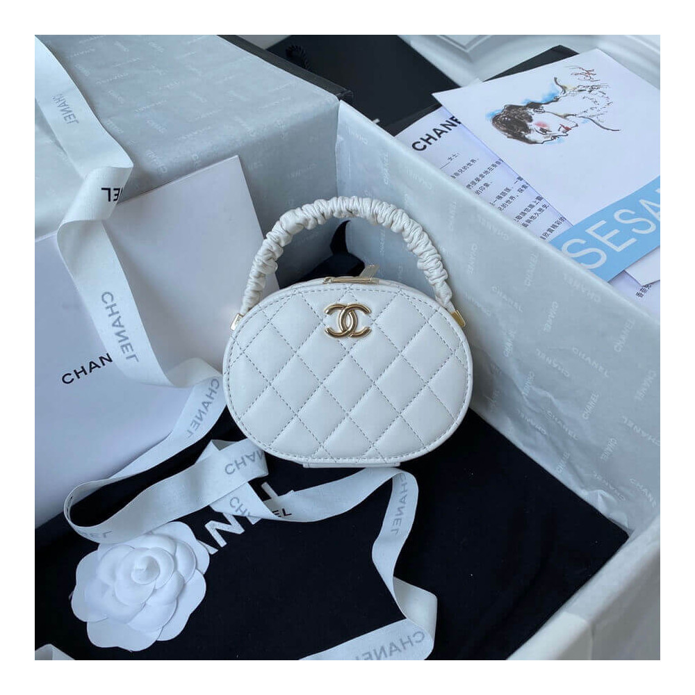 Chanel Small Vanity Case Lambskin