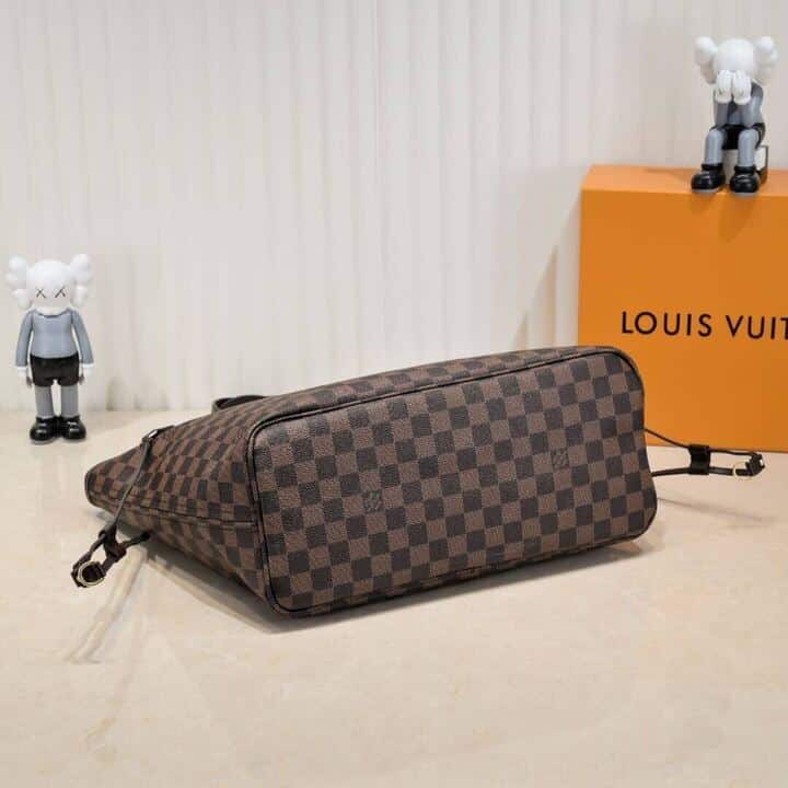 Louis Vuitton Neverfull MM Damier Ebene Cerise Red 31Cm N40599