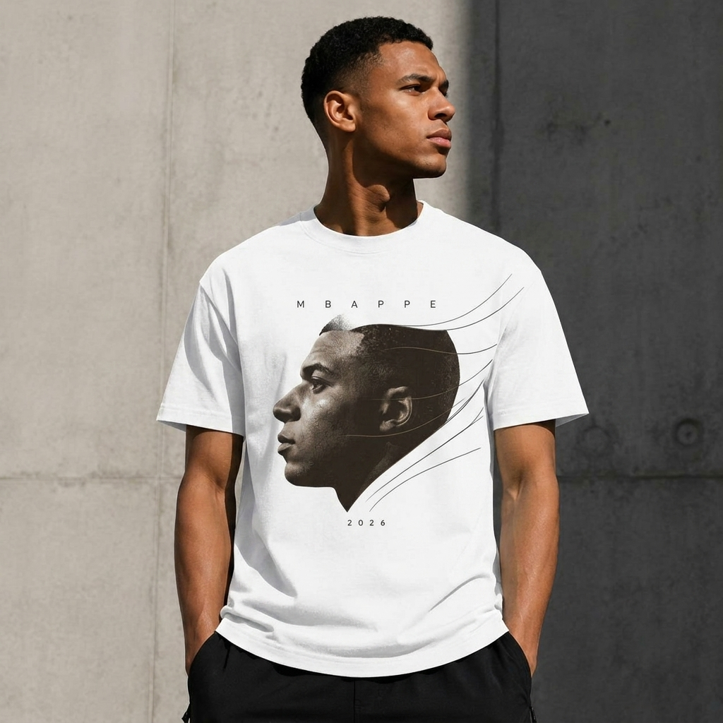 Kylian Mbappé Unisex T-Shirt – Limited-Time Offer – Hot Seller